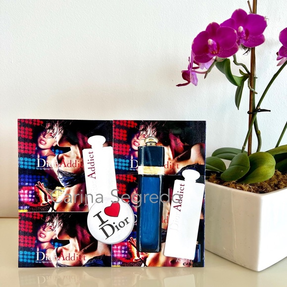 Dior Other - Dior Addict Vintage Perfume Card Painting